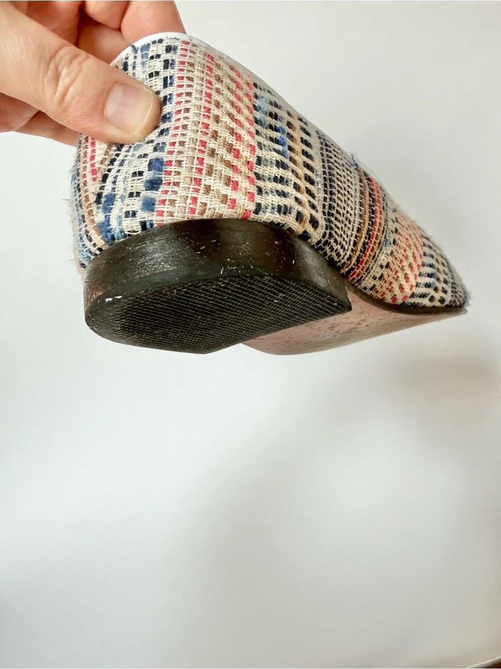 Res Ipsa Men’s Loafers in Woven Pattern